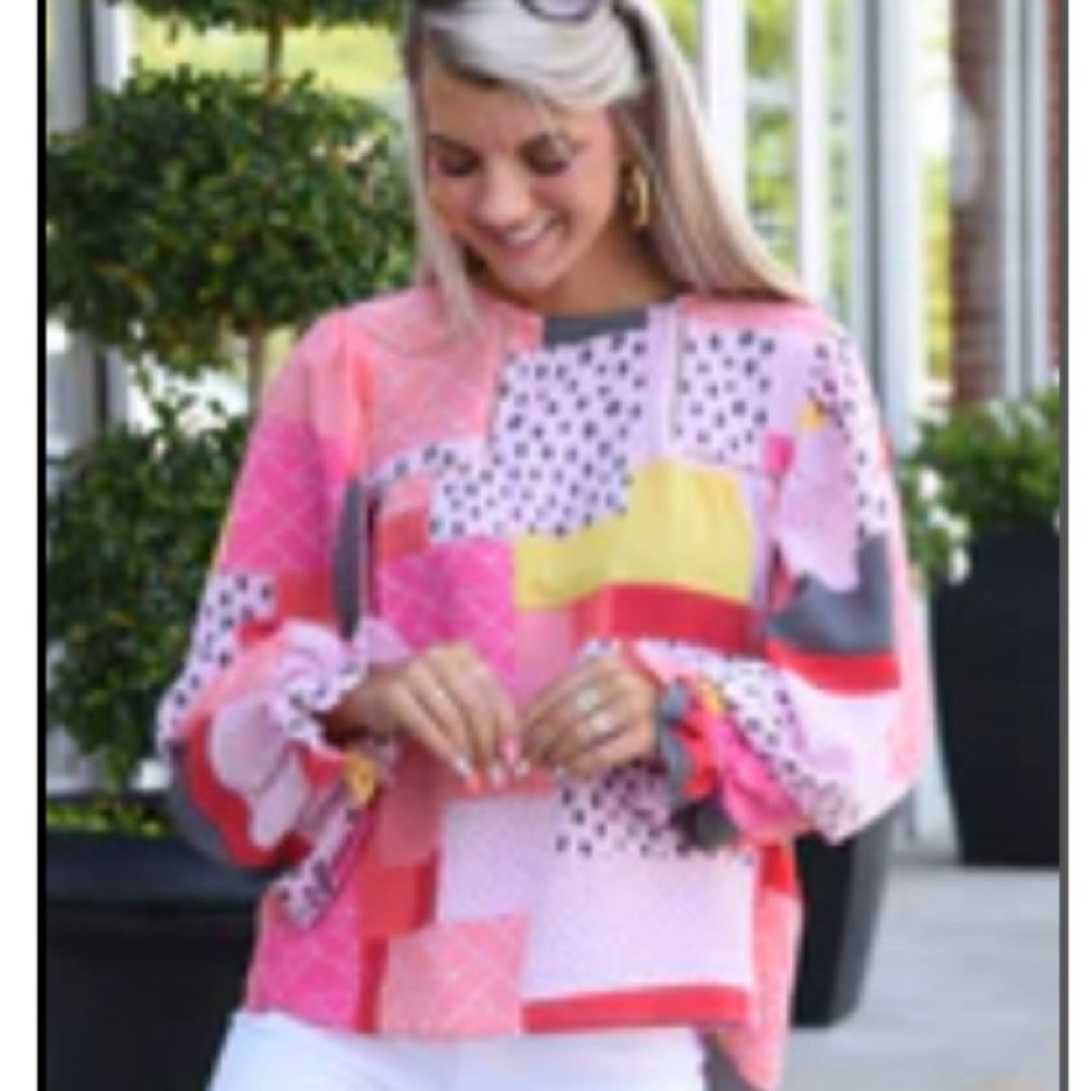 Patchwork Blouse - image 4